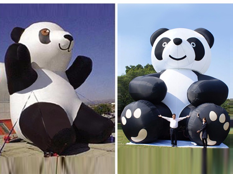 嘉定熊猫固定吉祥物